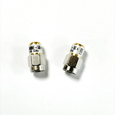 1 PIEZA ANNE-50+ Terminación SMA TÉRMINO SMA-M DC-18 GHz 50ohms Material Chapado en Oro Foto 1 de 3