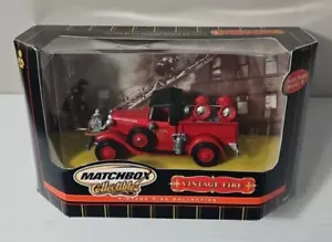 Matchbox Collectibles - 1930 Ford Model A - Vintage Fire Collection - NIB - Picture 1 of 11
