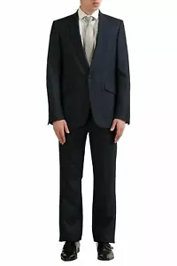 Traje para hombre Just Cavalli de lana de un botón EE. UU. 40 IT 50 - Imagen 1 de 9