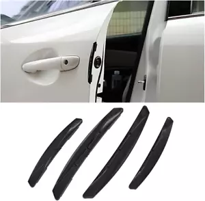 4Pcs PVC Car Door Edge Guards, 4.3"&3.1" anti Scratch Collision Protector, Self