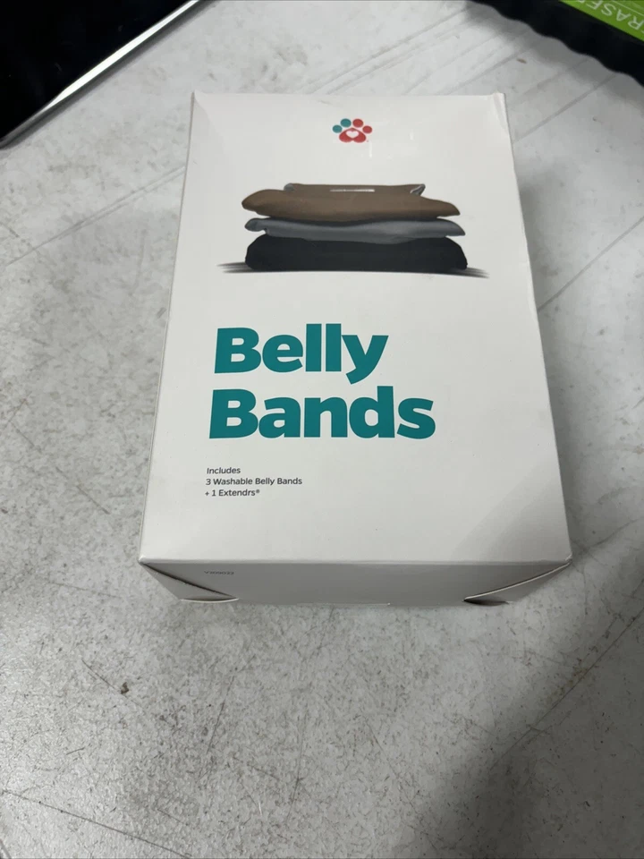 Male Dog Belly Bands Small Washable Highly Absorbent Comfortable Durable 3pk