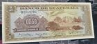 Guatemala 1971 50 Centavos Banknote + UNC + cincuenta Centavos 🇬🇹 🚨