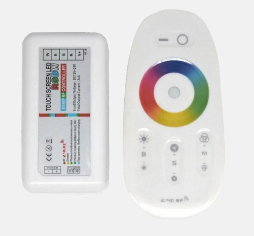 LED RGBW CONTROLLER 12V 24V 4X4A RGBW LED STRIP RGB Streifen Kontroller 2,4 GHZ - Bild 1 von 3