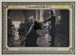 Game of Thrones Iron Anniversary Inflexions Brienne of Tarth Becomes a Knight - Picture 1 of 2