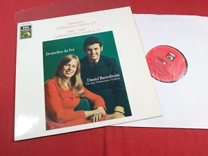 Schumann Saint-Saens CELLOKONZERTE du Pre Barenboim LP EMI Germany sehr gut - Picture 1 of 3