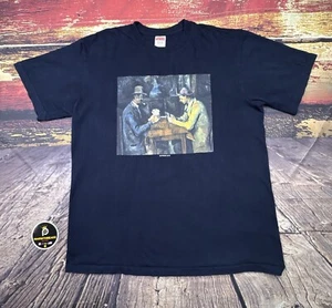 Supreme Shirt Mens Large 2018 Lafayette Street Collection Poker Bro’s Tee Black - Picture 1 of 11