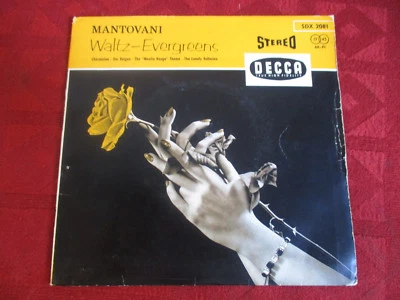 EP 7" MANTOVANI Waltz Evergreens STEREO DECCA SDX 2081GER - Bild 1 von 2