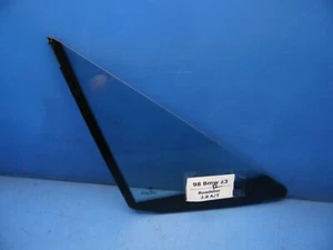 96-02 BMW Z3 E36 OEM Front Right side door corner window glass *ROADSTER - Picture 1 of 3