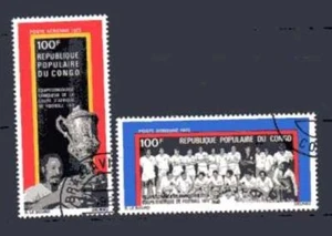 Fußball Kongo 1996 (11) Yvert Nr. 1041 bis 1046 gestempelt used - Bild 1 von 1