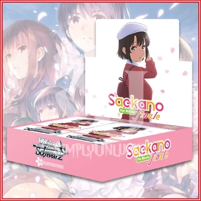 WEISS SCHWARZ TCG: SAEKANO THE MOVIE FINALE BOOSTER BOX 🌸 - Image 1 of 2