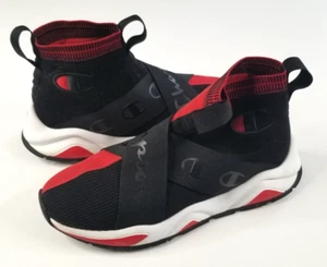 Mens Champion RALLY CROSSOVER - RED Black Shoes. Mens Size 8.5 NM EXC - Picture 1 of 7