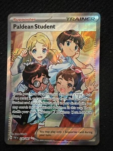 Pokemon Paldean Fates - Paldean Student - 230/091 - Full Art Trainer - M/NM - Picture 1 of 2