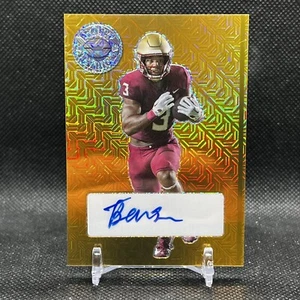 2023 Leaf Metal TREY BENSON Rookie Auto GOLD Mojo Superfractor 1/1 Color Match - Picture 1 of 5