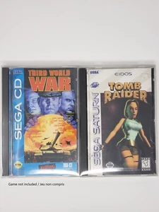 10 PCS BOX PROTECTOR FOR SEGA CD, SATURN, PS1 LONG BOX GAME CLEAR PLASTIC CASE - Picture 1 of 5