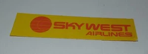 VINTAGE SKYWEST AIRLINES BAGGAGE LUGGAGE TAG - Picture 1 of 2
