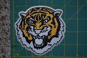 NEW LSU Louisiana State Univ Tigers MIKE Head Jersey Jacket 4" x 4" Inch Patch - Picture 1 of 1