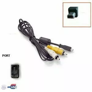 Fuji AV TV Out Cable PZ05201-100 for F810 M603 V10 TV OUT - Picture 1 of 1