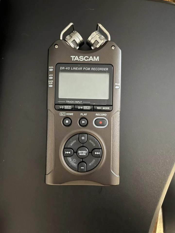 TASCAM DR-40 Digital Recorder - Black - Image 1 of 1