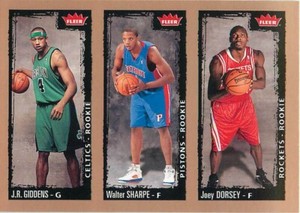 2008-09 Fleer #245 J.R. Giddens Walter Sharpe Joey Dorsey RC Rookie Card
