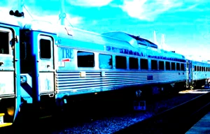 ORIGINAL KODACHROME SLIDE TRINITY RY EXPRESS RDC #2006 UNION STA. DALLAS 3/12/08 - Picture 1 of 1