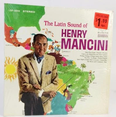 Latin Rhythm Sound Henry Mancini Vtg Vinyl Record Album Stereo LSP-3356 RCA - Image 1 of 4