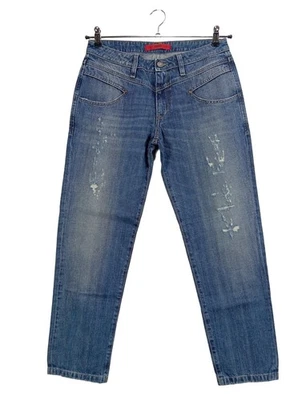 HUGO BOSS Vaquero rectos Mujeres Vaquero Talla EU 36 azul look Street-Style - Imagen 1 de 4