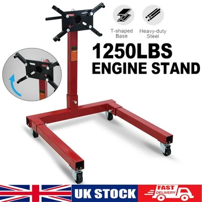 Engine Gearbox Support Stand 1250 lbs 567 kg Heavy Duty 360° Swivel Transmission - Image 1 of 4