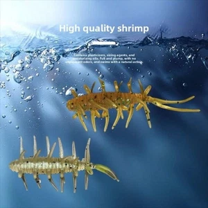 Xuxu insect Soft Plastic Lures Realistic Hellgrammite  Trout Fishing - Picture 1 of 13