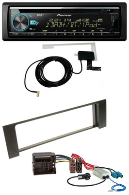 Pioneer MP3 AUX CD USB DAB Autoradio für Audi A4 B6 00-04 Quadlock Doppel Fakra - Bild 1 von 4