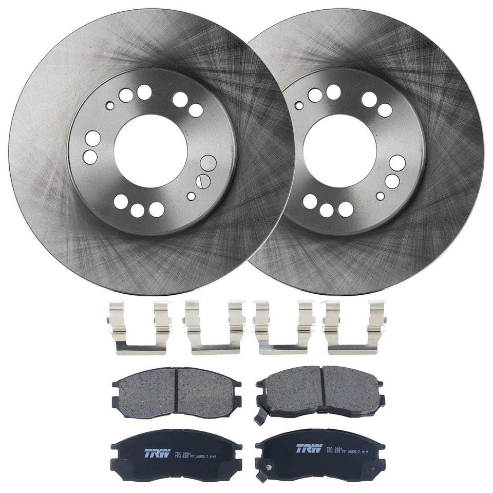 KIT-072924-991 TRW Juego de 2 ruedas discos de freno y kits de pastillas delanteras para Eclipse Talon Foto 1 de 4