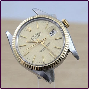 Rolex Ref 16013 Datejust Quick Set Automatik Cal 3035 Acrylglas Uhrenkopf - Bild 1 von 12