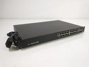 Commutateur réseau PoE géré 24 ports Ubiquiti Networks ES-24-250W EdgeSwitch 24 - Photo 1/6