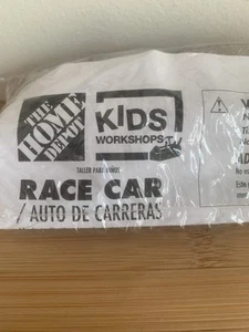 The Home Depot Kids Workshop Formula One Race Car Wood Kit New Old Stock HTF - Picture 1 of 7