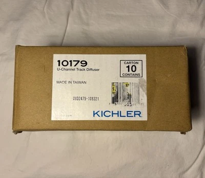 Kichler 10179 Cinta Luz Paquete de 10 Difusor de Pista Canal U ¡ENVÍO GRATUITO! Foto 1 de 2