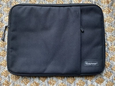 BUMP ARMOR LP FUNDA DE TRANSPORTE DELGADA DE NAILON NEGRA PARA TABLETAS PORTÁTILES DE 11,3-13" BONITA Foto 1 de 4