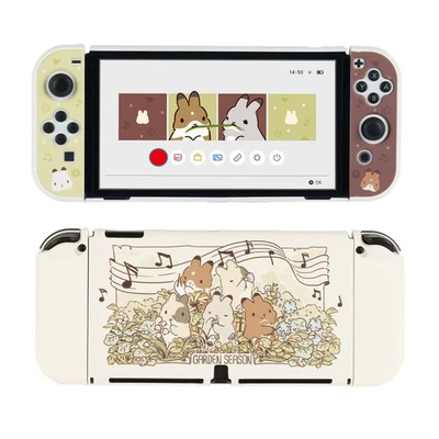 Cute Protective Case for Switch OLED Slim Cover Case Hard PC Protective Shell... - Image 1 of 4