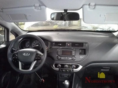 2013 Kia Rio Sunvisor LH Driver Left Gray Foto 1 de 4