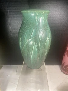 ROOKWOOD 1928 VASO TULIPANO CERAMICA ART DECO VINTAGE 6011 - Foto 1 di 11