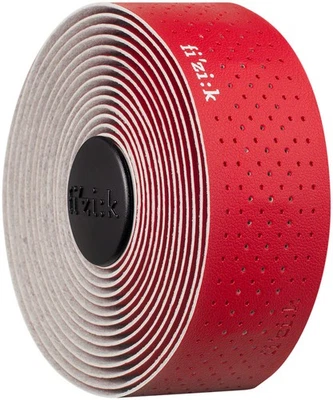 Fizik Tempo Microtex Classic Bar Tape - 2mm Durable Leather-Style, Red - Image 1 of 2