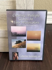 Creating Multiple Glazes in Your Watercolors by Catherine Anderson, AWS 2 DVD's - Picture 1 of 3