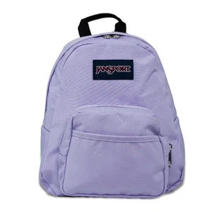 Mini Mochila JanSport Media Pinta - Bolsa de Día Ideal para Viaje, Pastel Lila, Nueva con Etiquetas - Imagen 1 de 4