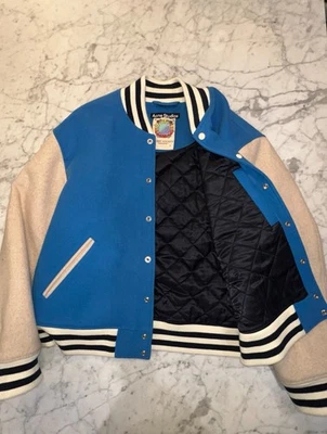 Chaqueta Acolchada Acne Studios Negra y Azul Hombre Talla Mediana Foto 1 de 4