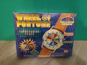 Vintage Wheel of Fortune Collector’s Edition Collectible Watch Brand New Sealed - Picture 1 of 6