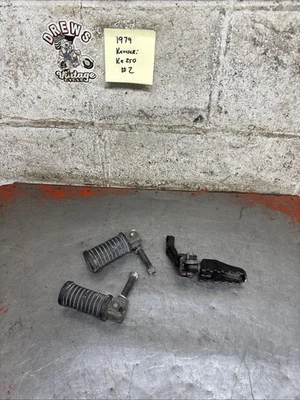 1979 Kawasaki Ke250b Ke250 Ke 250 Footpegs - Image 1 of 3