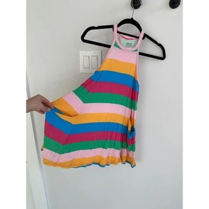 Harper canyon Striped Swing Dress Girls size 7 - Picture 1 of 5