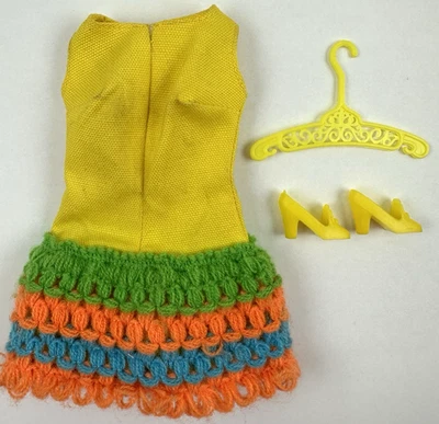 VINTAGE 1970's MATTEL BARBIE LOOP SCOOP #1454 OUTFIT - image 1 of 4