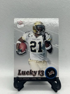 Calvin Johnson 2007 Fleer Ultra Lucky 13 Rookie #203 Detroit Lion RC Megatron 🔥 - Bild 1 von 2