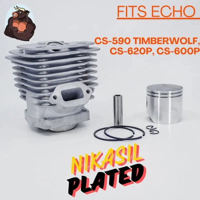 DUKE'S NIKASIL ZYLINDER-KIT PASSEND FÜR ECHO CS-620P, UPGRADES CS-590, CS-600P 45 MM - Bild 1 von 4