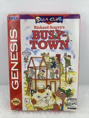 Richard Scarry's Busytown CIB (Sega Genesis, 1999) - Image 1 of 4