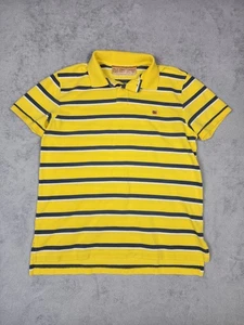 Polo Jeans Company Shirt Mens Large Striped Short Sleeve RL Flag Ralph Lauren - Picture 1 of 11
